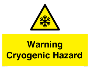 Warning Cryogenic Hazard